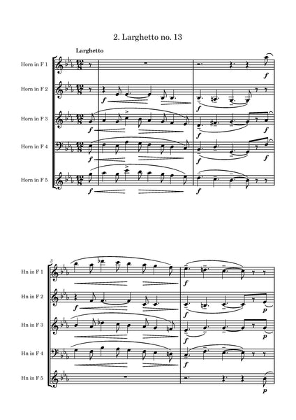 Two Pieces from Albumblätter Op. 124 CPH278