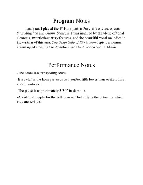 Aria - The Other Side Of The Ocean CPH277