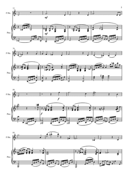 Aubade for Horn and Pianoforte CPH266