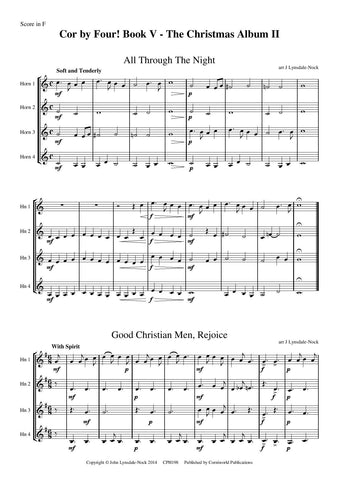 Cor by Four! - Easy Quartets Book V CPH198