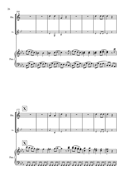 Horn Sonatina No.5 (A Little Bit of Sturm und Drang) Op.16 No.3 CPH271