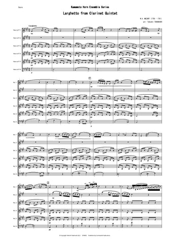 Larghetto from Clarinet Quintet K581 CPH092