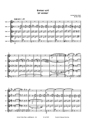 1st Mvt from Symphony No.40 (Mozart) CPH179