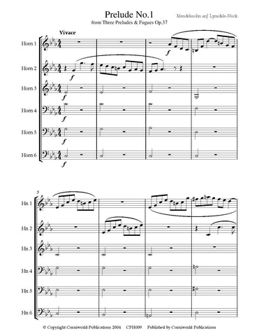 Prelude No.1 (Mendelssohn) CPH009