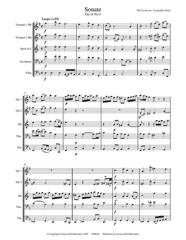 Sonate Op.18 No.9 CPB010