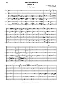 1st Mvt from Symphony No.4 (Tchaikovsky) CPH136